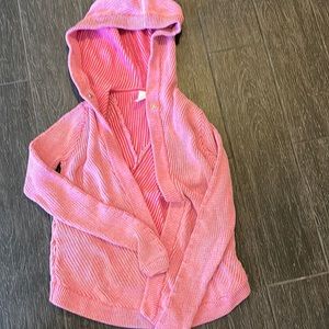 Ivivva Pink Cardigan, size 12
